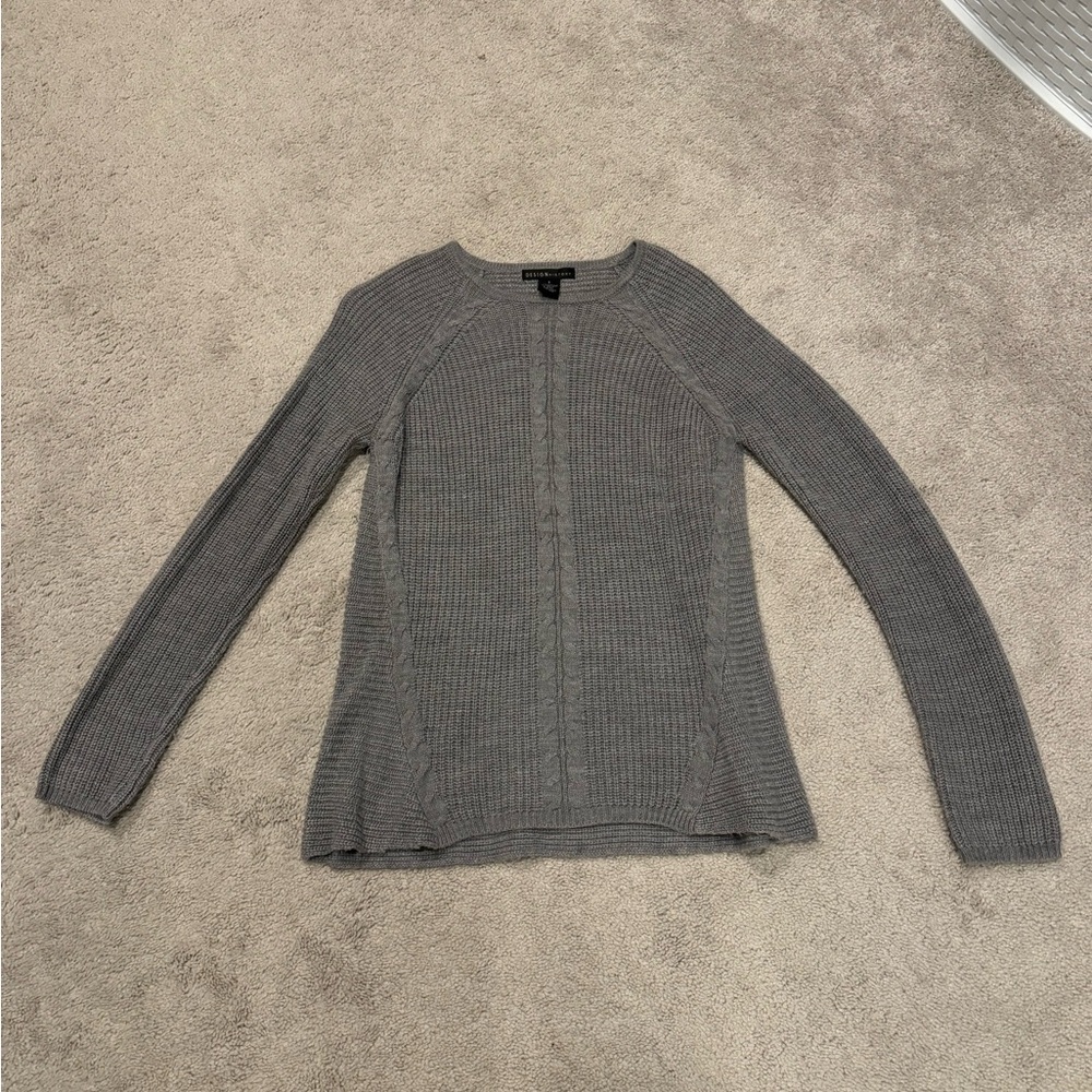 Gray sweater